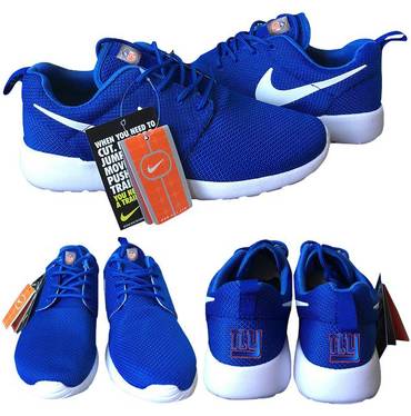Nike New York Giants London Olympics Royal Blue Shoes