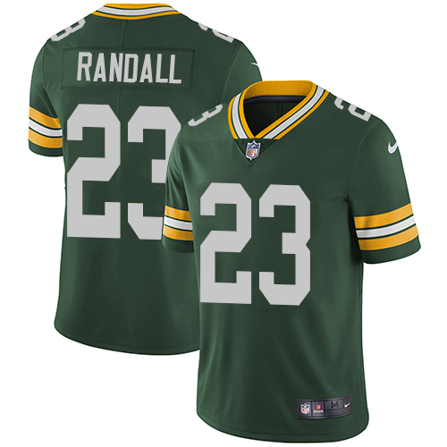 Nike Packers #23 Damarious Randall Green Team Color Men's Stitched NFL Vapor Untouchable Limited Jersey