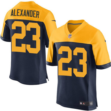 Nike Packers #23 Jaire Alexander Navy Blue Alternate Men's Stitched NFL New Elite Jersey