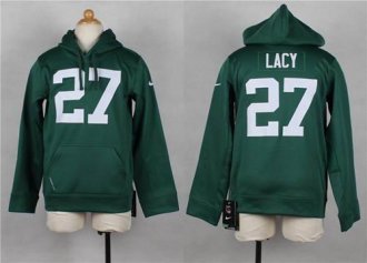 Nike Packers #27 Eddie Lacy Green Youth Pullover NFL Hoodie