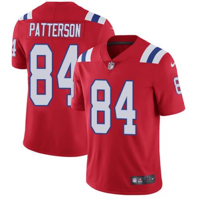 Nike Patriots #84 Red Vapor limited Jersey