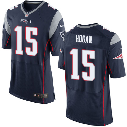 Nike Patriots 15 Chris Hogan Navy Elite Jersey
