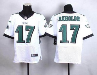 Nike Philadelphia Eagles #17 Nelson Agholor White Men's Stitched NFL New Elite Jersey