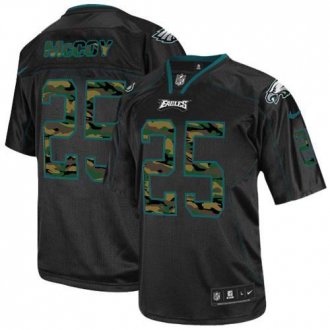 Nike Philadelphia Eagles #25 LeSean McCoy Black NFL Elite Camo Fashion Jersey
