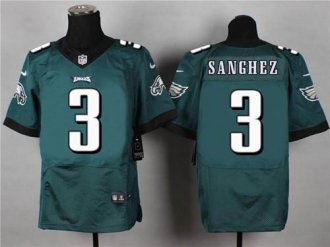 Nike Philadelphia Eagles #3 Mark Sanchez Midnight Green Team Color NFL New Elite Jersey