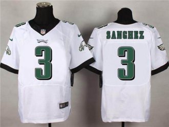 Nike Philadelphia Eagles #3 Mark Sanchez White NFL New Elite Jersey