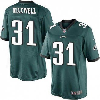 Nike Philadelphia Eagles #31 Byron Maxwell Midnight Green Team Color Men's Stitched NFL New Limited Jersey