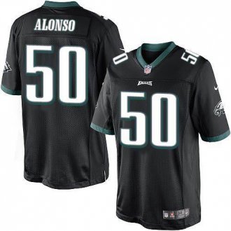 Nike Philadelphia Eagles #50 Kiko Alonso Black Alternate Men's Stitched NFL New Limited Jersey