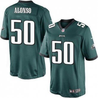 Nike Philadelphia Eagles #50 Kiko Alonso Midnight Green Team Color Men's Stitched NFL New Limited Jersey