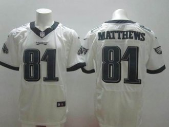 Nike Philadelphia Eagles #81 Jordan Matthews White NFL New Elite Jersey