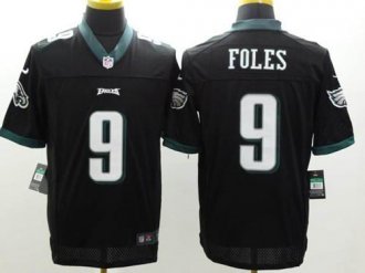 Nike Philadelphia Eagles #9 Nick Foles Black Alternate NFL Limited Jersey