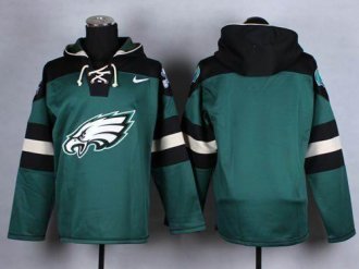 Nike Philadelphia Eagles Blank Midnight Green Player Pullover NFL Hoodie