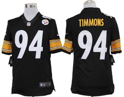 Nike Pittsburgh Steelers #25 Ryan Clark Black Elite Jersey 