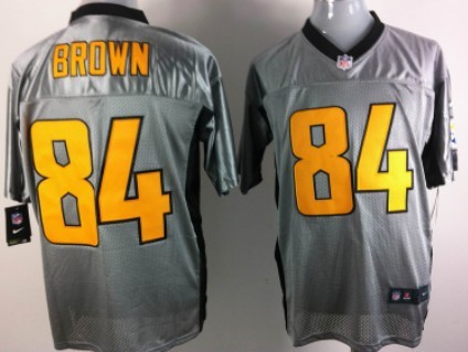 Nike Pittsburgh Steelers #33 Isaac Redman Black Elite Jersey