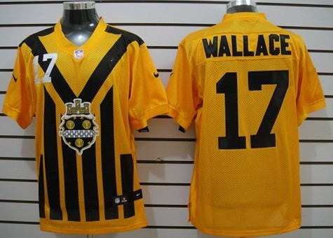 Nike Pittsburgh Steelers #47 Mel Blount 1933 Yellow Throwback Jersey 