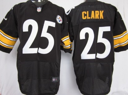Nike Pittsburgh Steelers #53 Maurkice Pouncey Black Elite Jersey 
