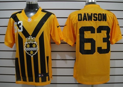 Nike Pittsburgh Steelers #80 Jack Butler 1933 Yellow Throwback Jersey 