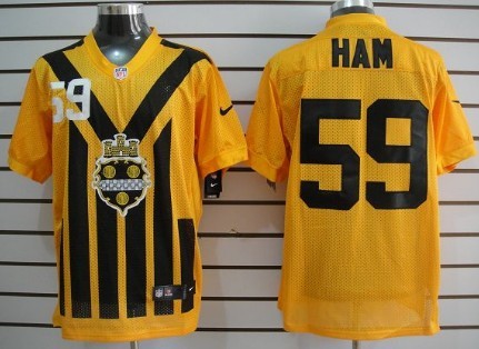 Nike Pittsburgh Steelers #83 Heath Miller Black Game Kids Jersey 