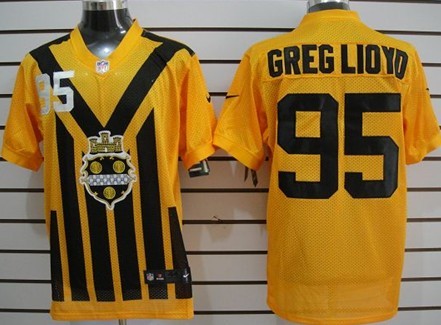 Nike Pittsburgh Steelers #88 Lynn Swann 1933 Yellow Throwback Jersey 