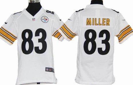 Nike Pittsburgh Steelers #94 Lawrence Timmons White Game Kids Jersey 