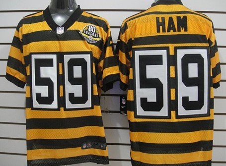Nike Pittsburgh Steelers #99 Brett Keisel White Game Kids Jersey 