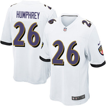 Nike Ravens #26 Marlon Humphrey White Youth Stitched NFL New Elite Jersey