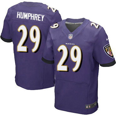 Nike Ravens #29 Marlon Humphrey Purple Team Color Men's Stitched NFL New Elite Jersey