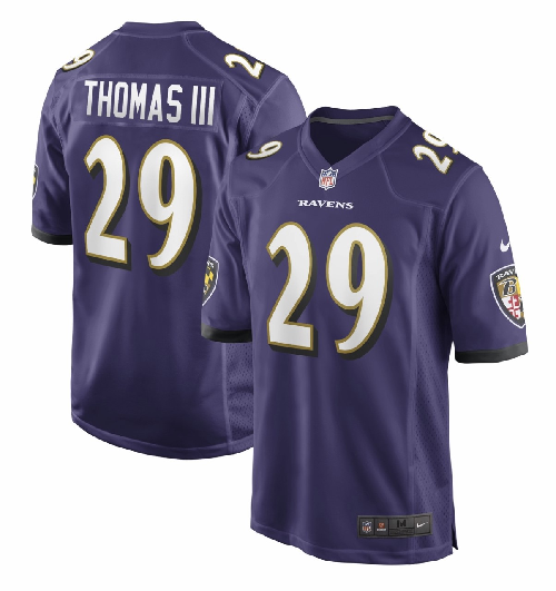 Nike Ravens 29 Earl Thomas III Purple Vapor Untouchable Limited Jersey