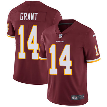 Nike Redskins #14 Ryan Grant Burgundy Red Team Color Men's Stitched NFL Vapor Untouchable Limited Jersey