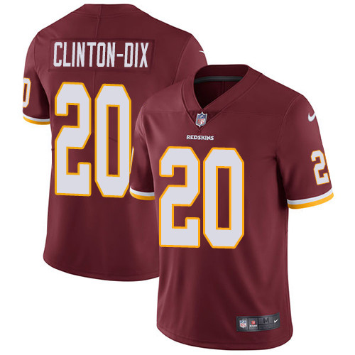 Nike Redskins #20 Ha Ha Clinton-Dix Burgundy Red Team Color Men's Stitched NFL Vapor Untouchable Limited Jersey