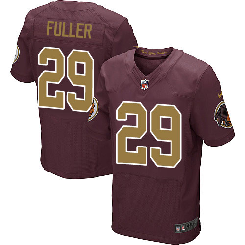 Nike Redskins #29 Kendall Fuller Burgundy Red Alternate Men's Stitched NFL 80TH Throwback Elite Jersey