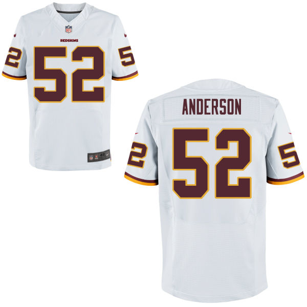 Nike Redskins #52 Ryan Anderson White Men's Stitched NFL Elite Jersey