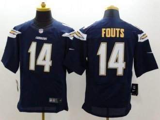 Nike San Diego Chargers #14 Dan Fouts Navy Blue Team Color NFL New Elite Jersey