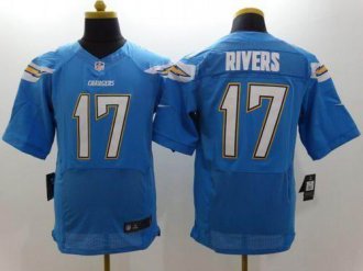 Nike San Diego Chargers #17 Philip Rivers Electric Blue Alternate NFL New Elite Jersey