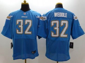 Nike San Diego Chargers #32 Eric Weddle Electric Blue Alternate NFL New Elite Jersey