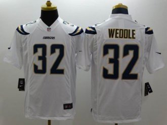 Nike San Diego Chargers #32 Eric Weddle White NFL New Limited Jersey