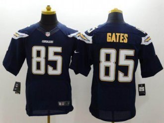 Nike San Diego Chargers #85 Antonio Gates Navy Blue Team Color NFL New Elite Jersey