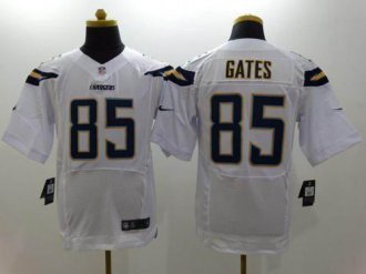 Nike San Diego Chargers #85 Antonio Gates White NFL New Elite Jersey