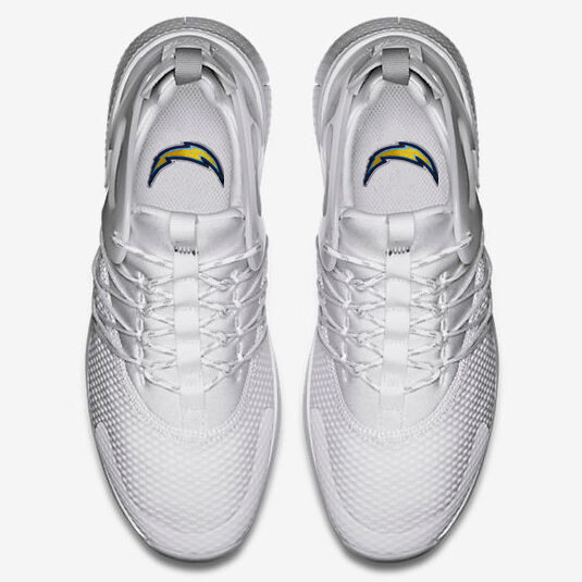 Nike San Diego Chargers London Olympics White Shoes