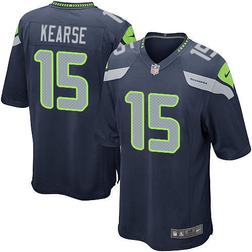 Nike Seahawks #15 Jermaine Kearse Steel Blue Team Color Youth Jersey