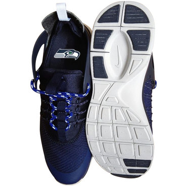 Nike Seattle Seahawks London Olympics Dark Blue Shoes