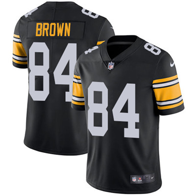 Nike Steelers #84 Antonio Brown Black Alternate Youth Stitched NFL Vapor Untouchable Limited Jersey