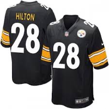 Nike Steelers 28 T.Y. Hilton Black Vapor Untouchable Player Limited Jersey