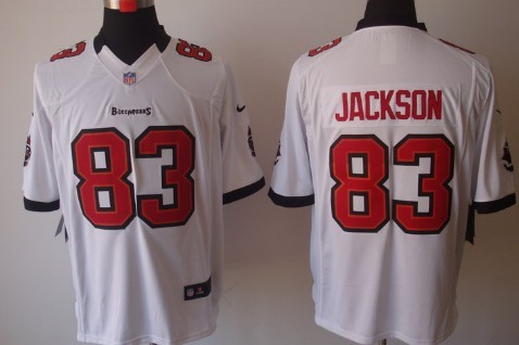 Nike Tampa Bay Buccaneers #83 Vincent Jackson White Limited Jersey 