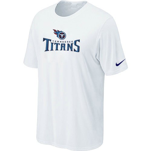 NEW NFL Tennessee Titans Authentic Logo T-Shirt - White