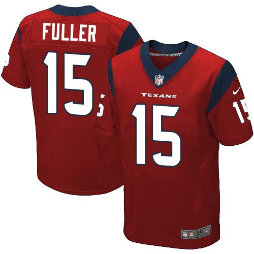 Nike Texans #15 Will Fuller Red Alternate Men's Stitched NFL Elite Jersey