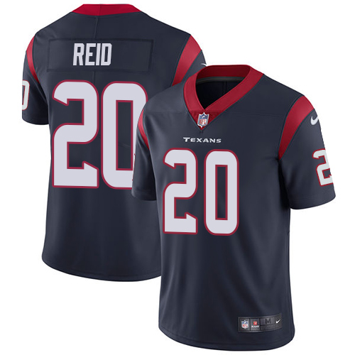 Nike Texans #20 Justin Reid Navy Blue Team Color Men's Stitched NFL Vapor Untouchable Limited Jersey