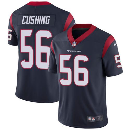 Nike Texans #56 Brian Cushing Navy Blue Team Color Youth Stitched NFL Vapor Untouchable Limited Jersey