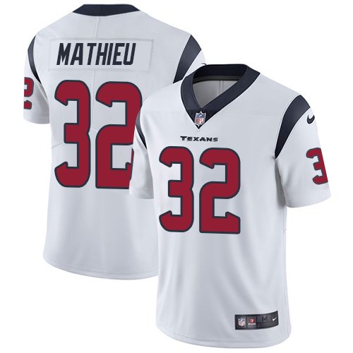 Nike Texans 32 Tyrann Mathieu White Vapor Untouchable Limited Jersey