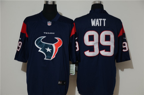 Nike Texans 99 J.J. Watt Navy Vapor Untouchable Limited Jersey